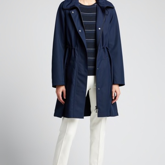 Akris Punto Hooded Jersey Parka - Picture 6 of 16